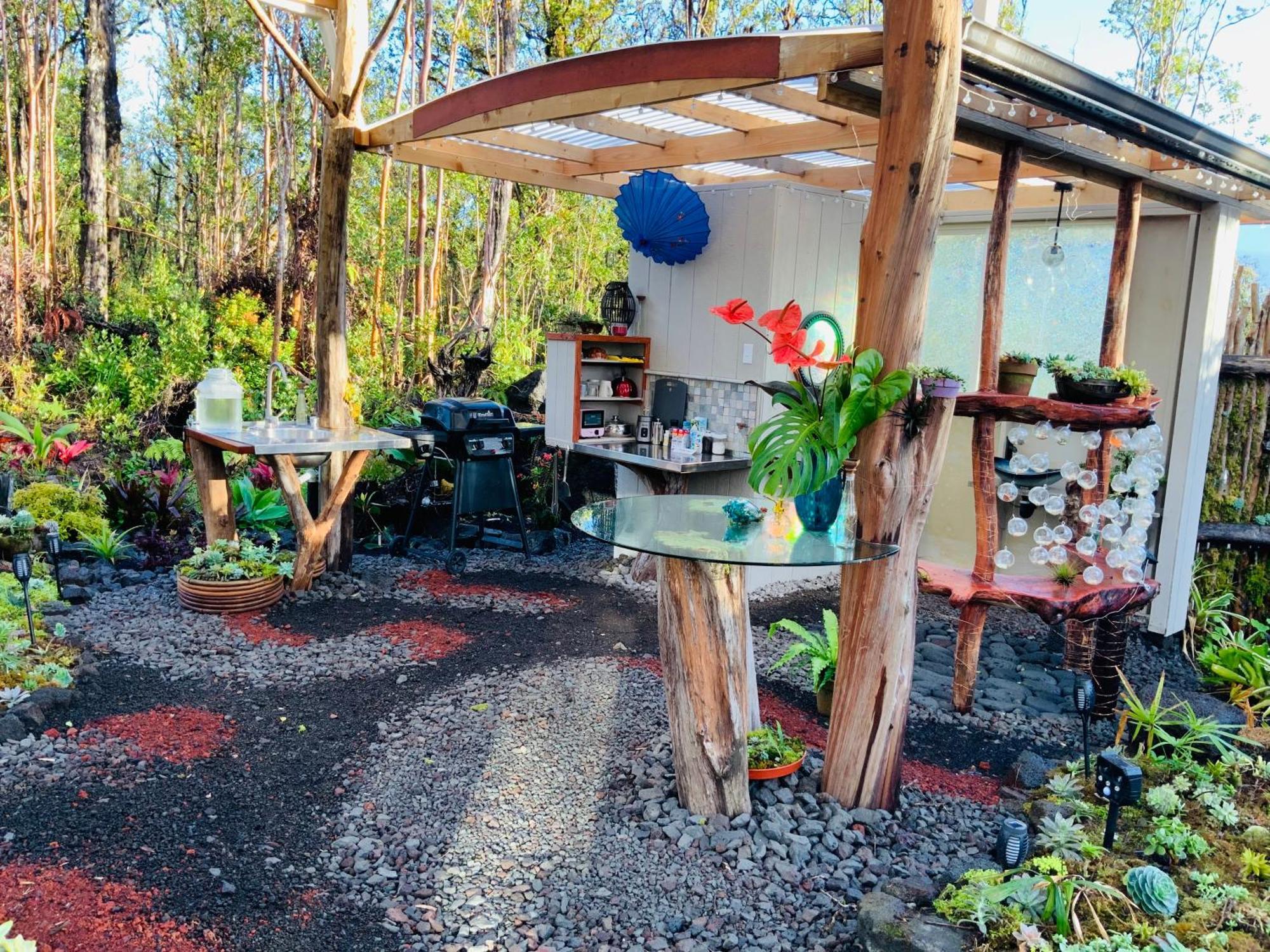 Exotic Garden Cottage At Amazing Volcano Fissure 芒廷维尤 外观 照片